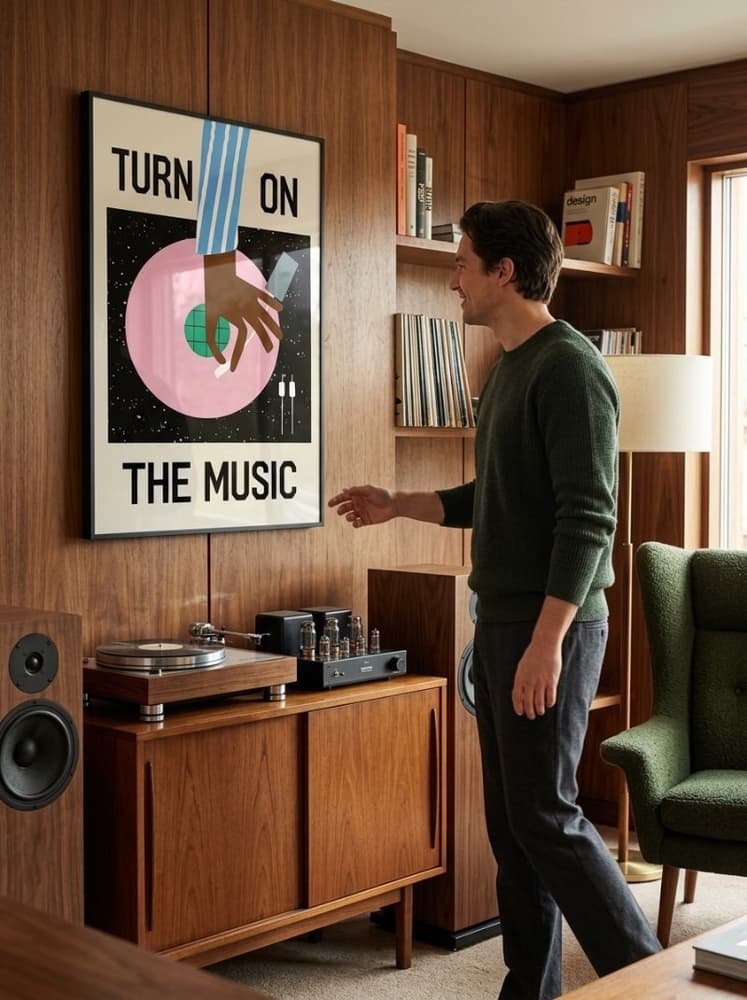 TURN ON THE MUSIC