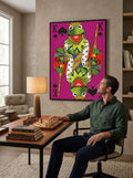 Muppets playing cards