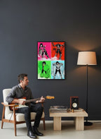Kiss pop art
