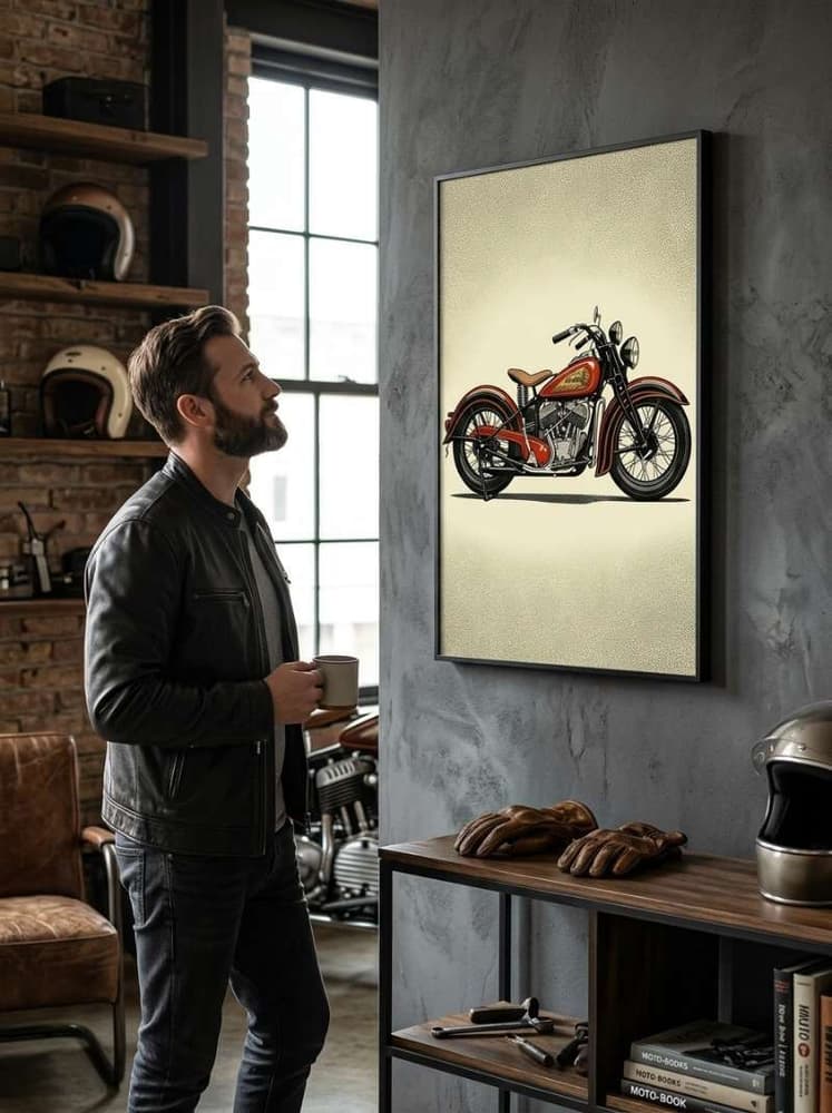 1934 Indian Sport Scout 0