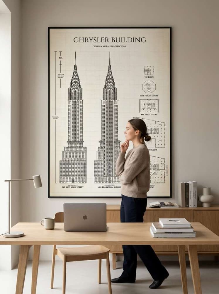 he Chrysler Building, New York, NY