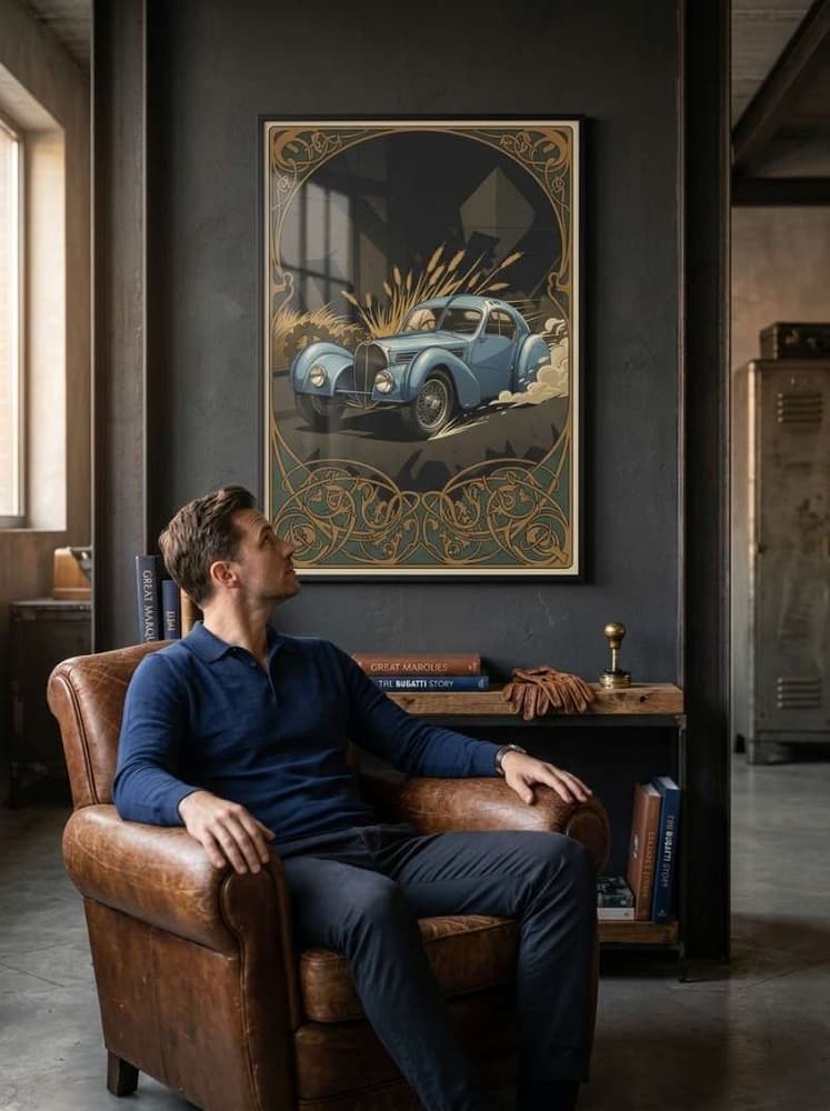 1936 Bugatti Type 57 Sc Coupe Atlantic