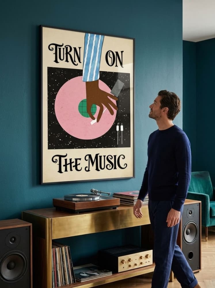 TURN ON THE MUSIC