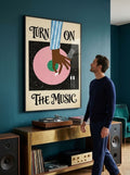 TURN ON THE MUSIC