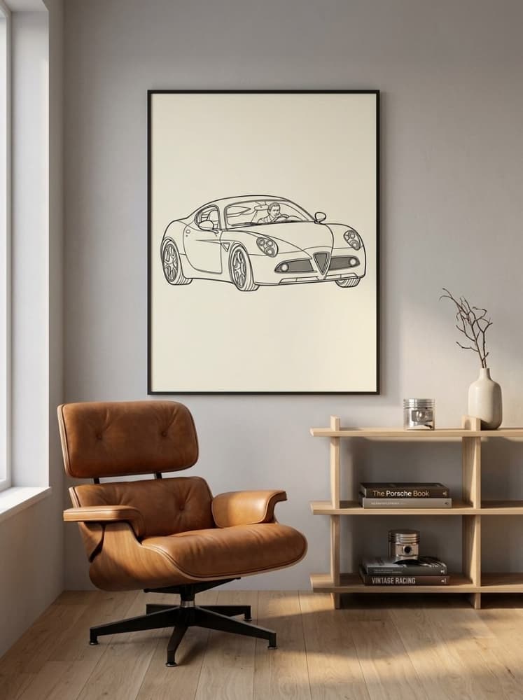 Alfa Romeo 8c Competizione 1