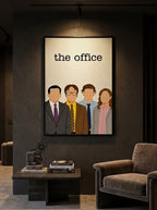 The office siluettes