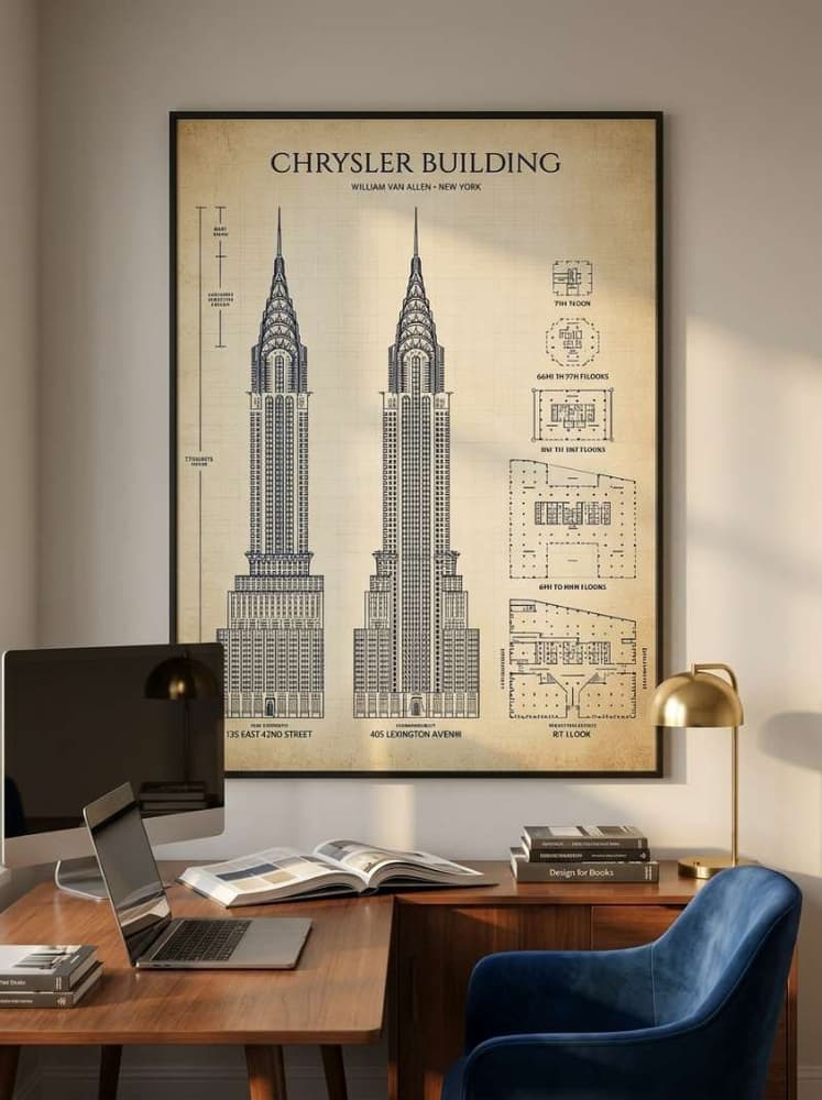 he Chrysler Building, New York, NY