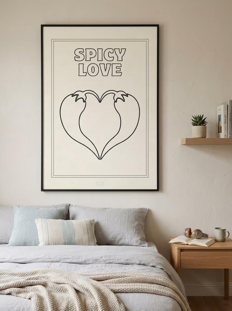 Chili Pepper Spicy Love