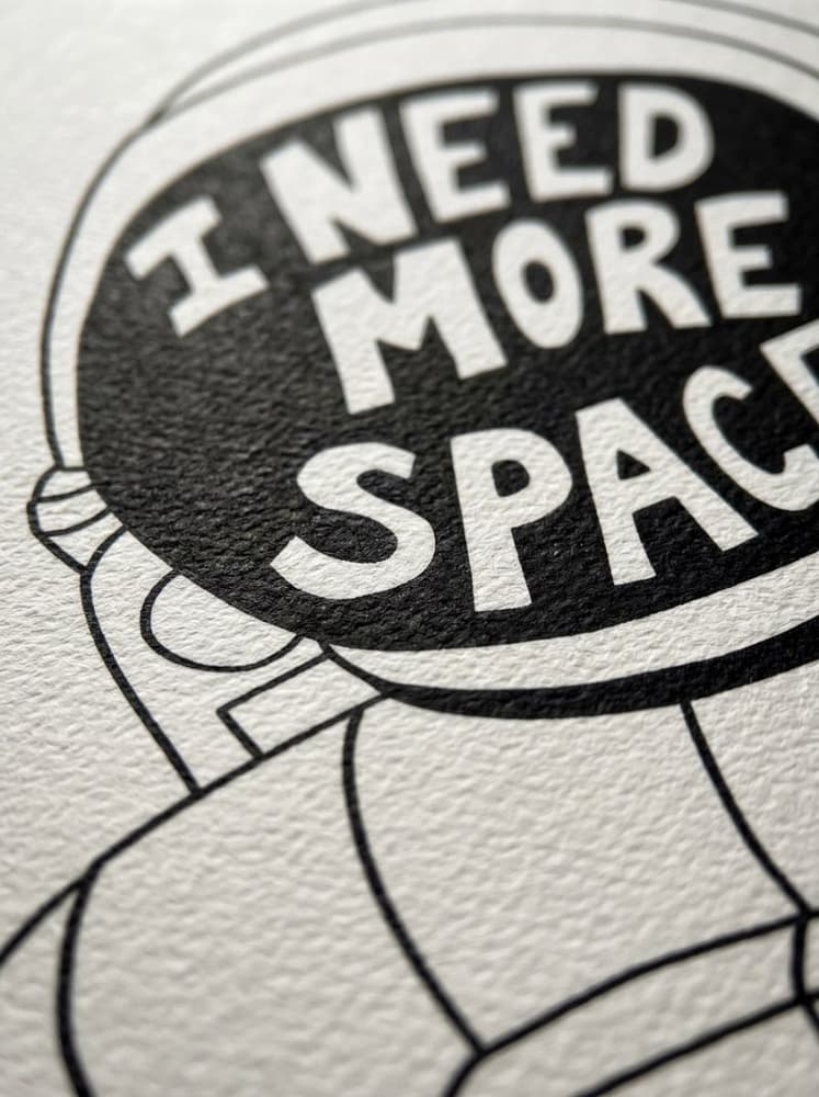 I NEED MORE SPACE