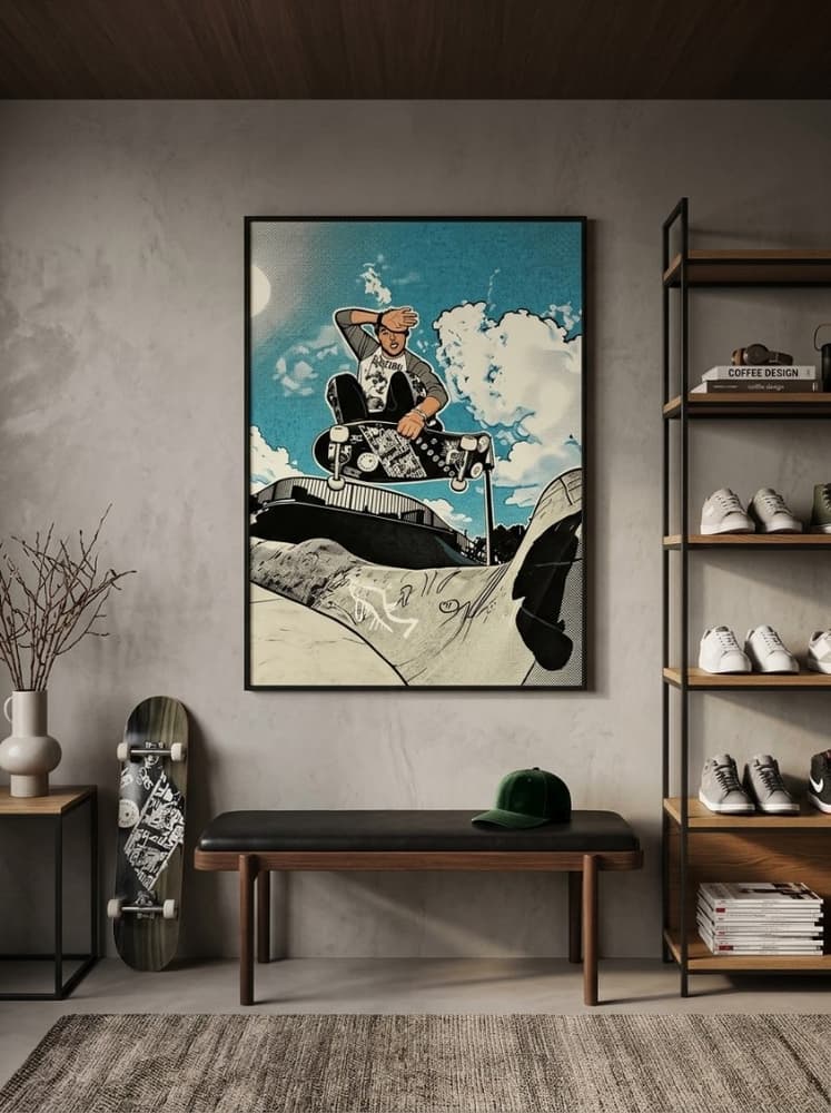 Steve Caballero Fish Banks Salute 1987