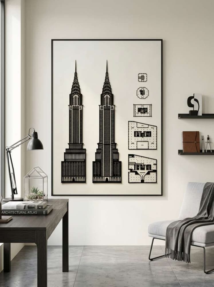 he Chrysler Building, New York, NY