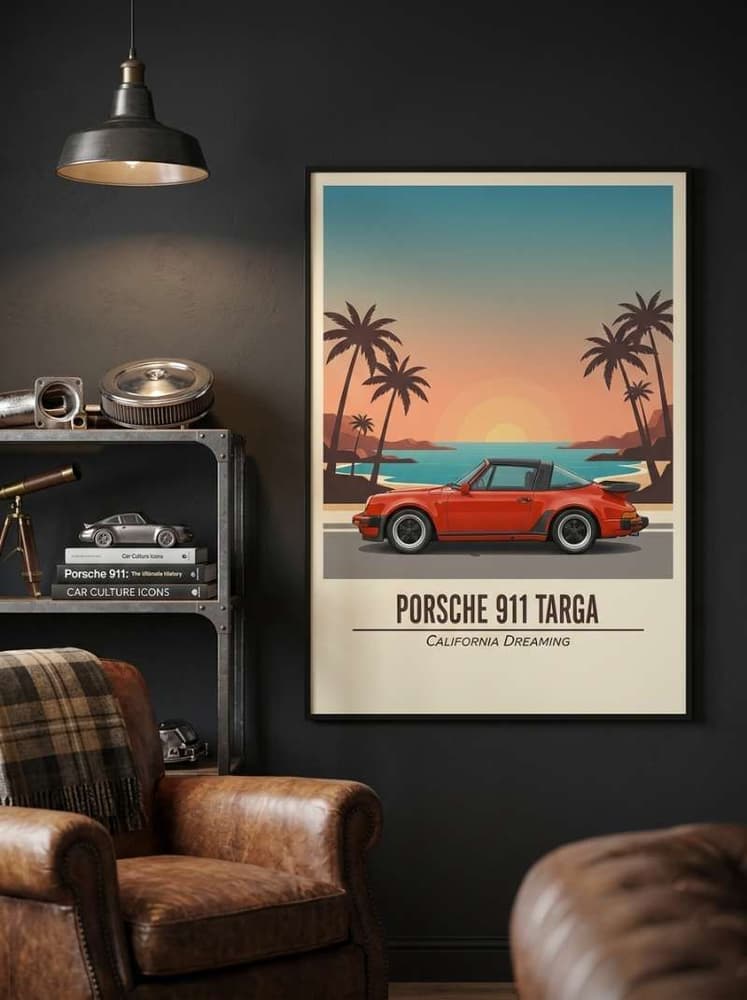 Porsche 911 targa turbo 1988