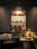 The office siluettes