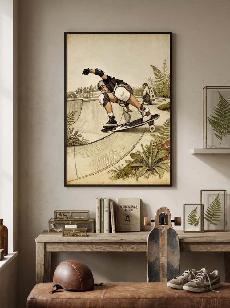 Christian Hosoi BS Layback Board Slide, Upland Pipeline, 1985