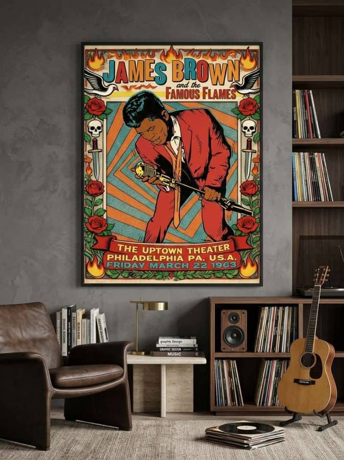 JAMES BROWN FLLAMES