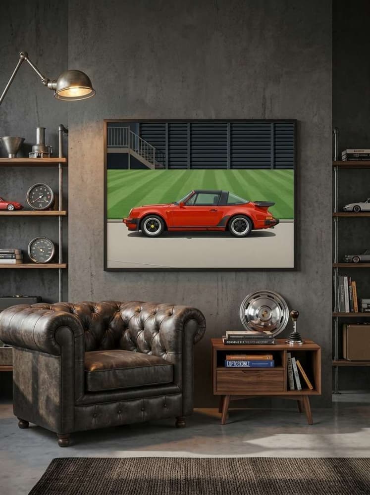 Porsche 911 targa turbo 1988