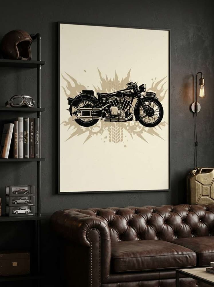 Brough Superior SS100 de 1937