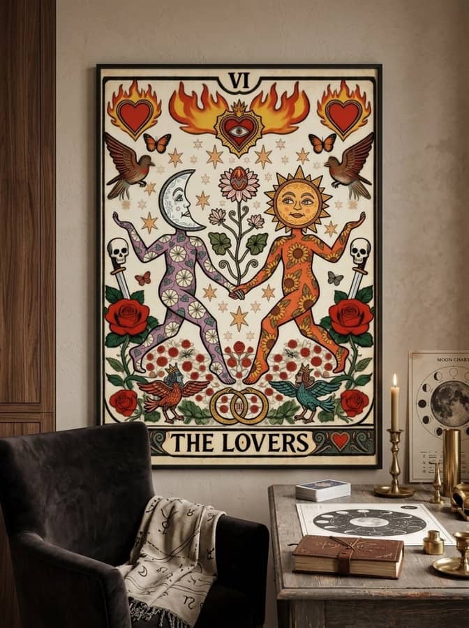 THE LOVERS TAROT