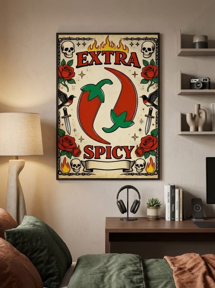 Extra spicy