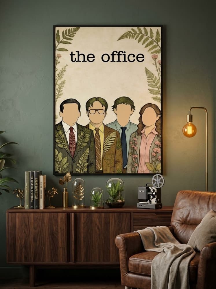 The office siluettes
