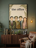The office siluettes