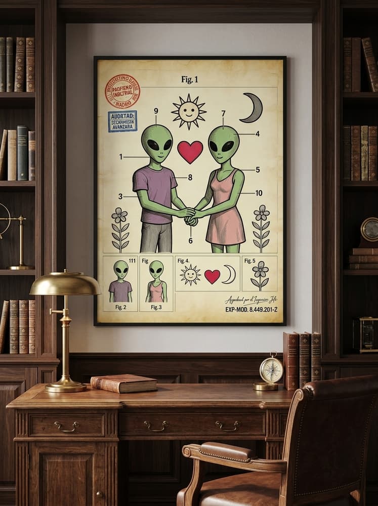 The lovers alien