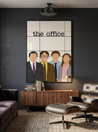 The office siluettes