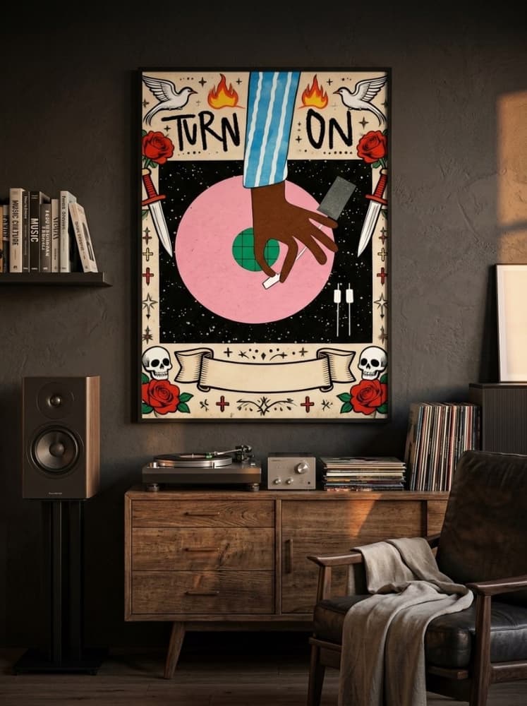 TURN ON THE MUSIC