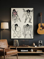 Kiss pop art