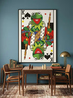 Muppets playing cards