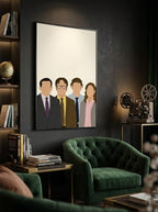The office siluettes