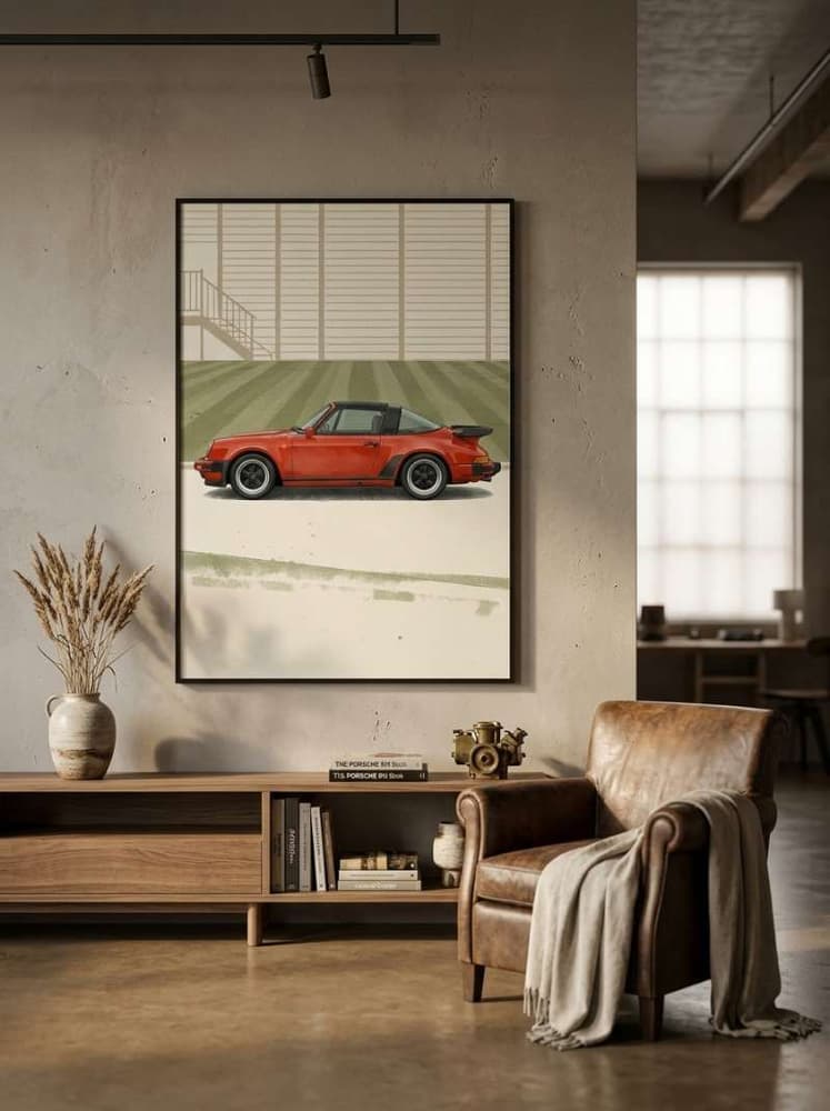 Porsche 911 targa turbo 1988