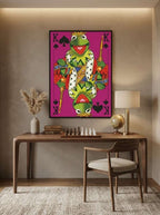 Muppets playing cards