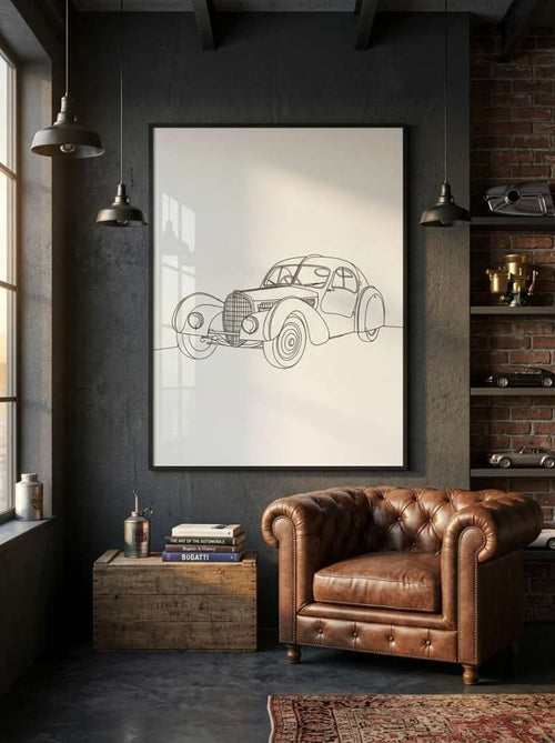 1936 Bugatti Type 57 Sc Coupe Atlantic