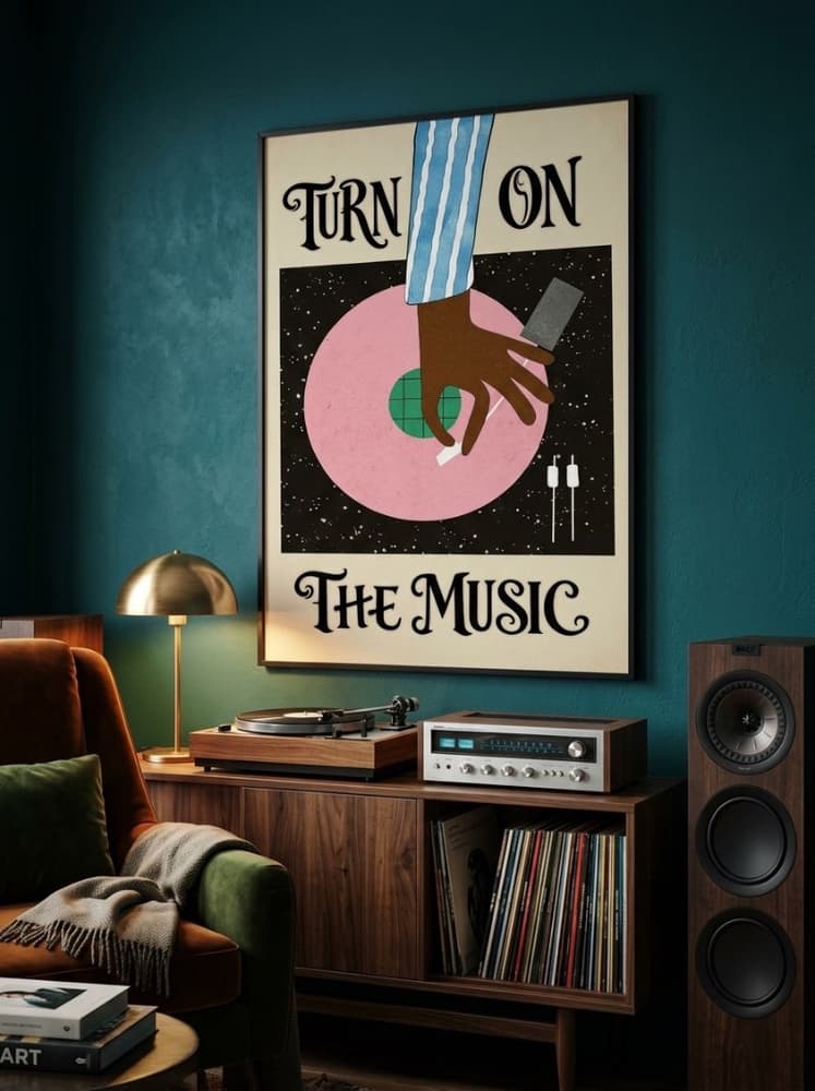 TURN ON THE MUSIC