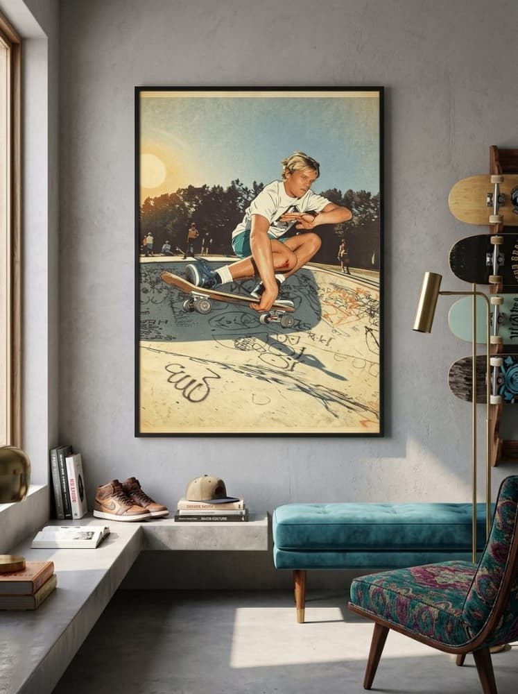 Chris Miller Frontside Air Seylynne Bowl, Vancouver, Canada 1986