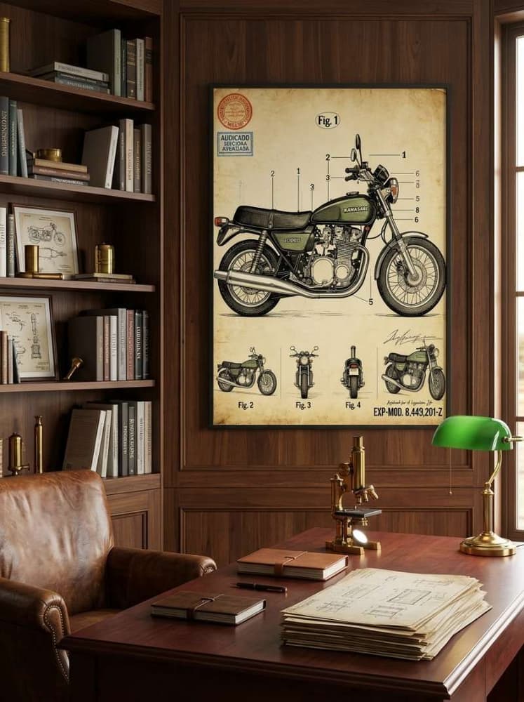 1972 Kawasaki Z1 900 0
