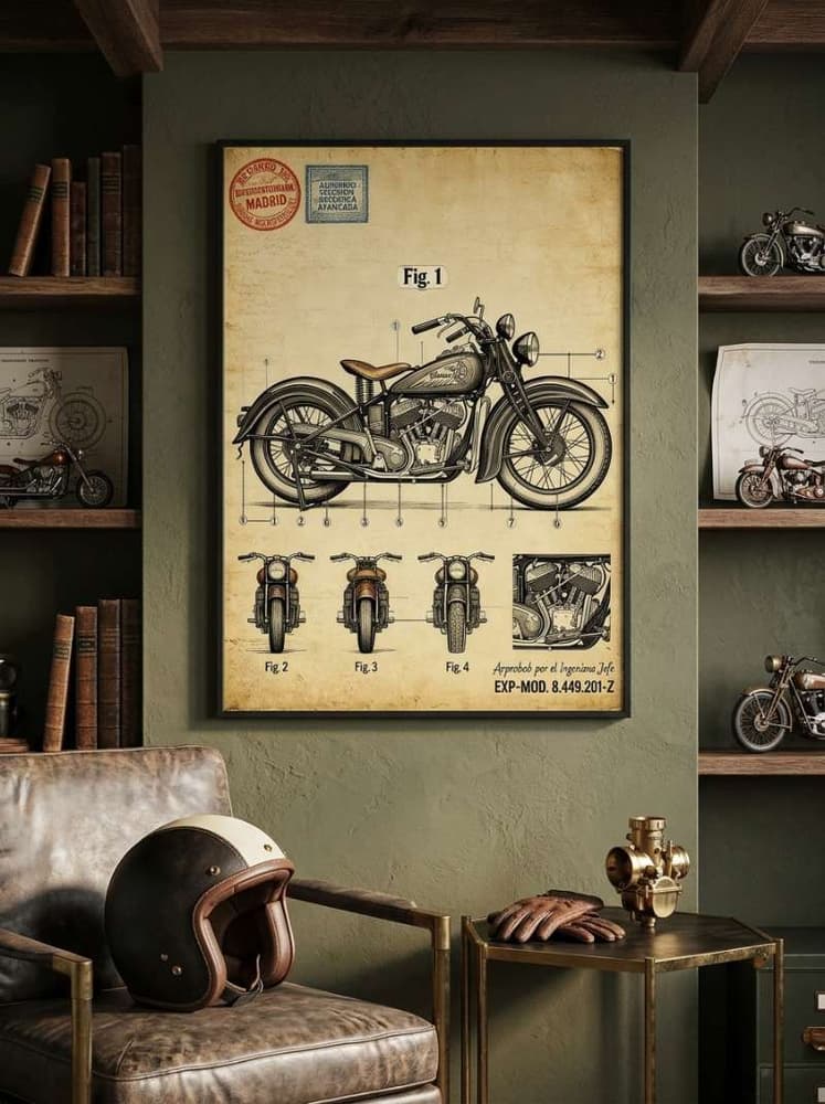1934 Indian Sport Scout 0