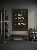 Eat, sleep, gym, Repeat