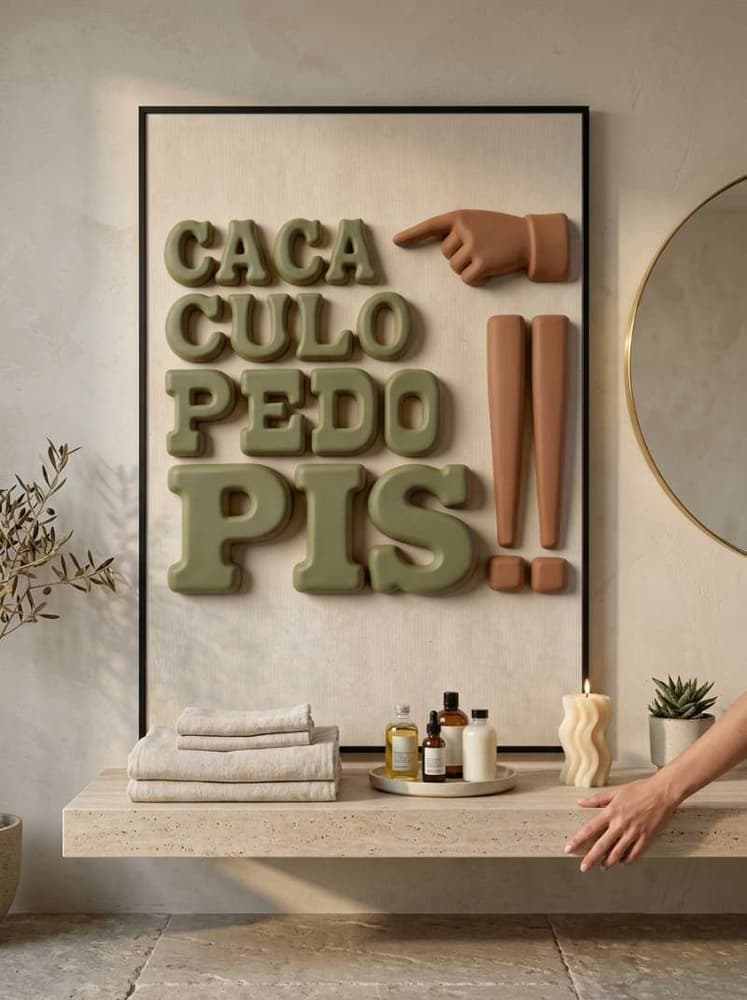 Caca culo pedo pis