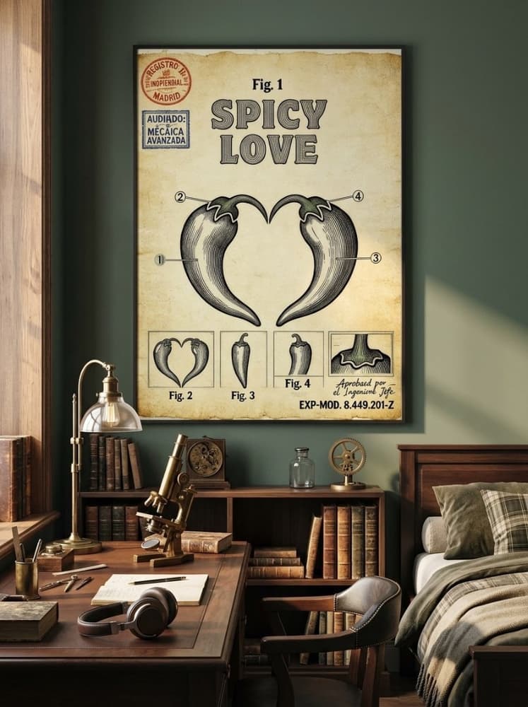 Chili Pepper Spicy Love