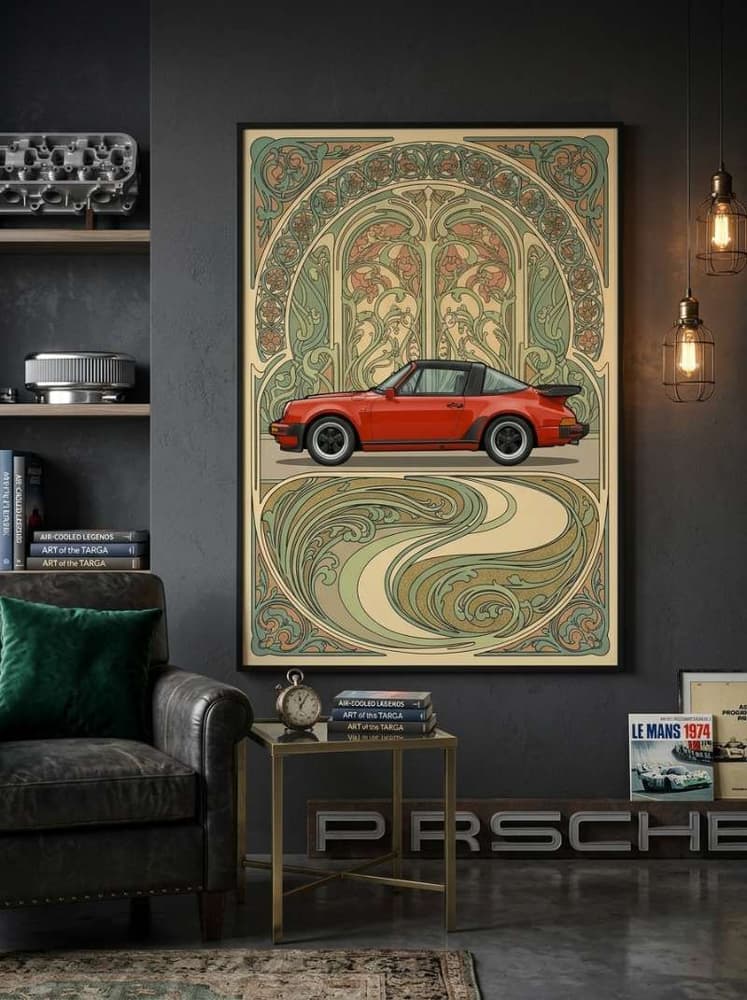 Porsche 911 targa turbo 1988