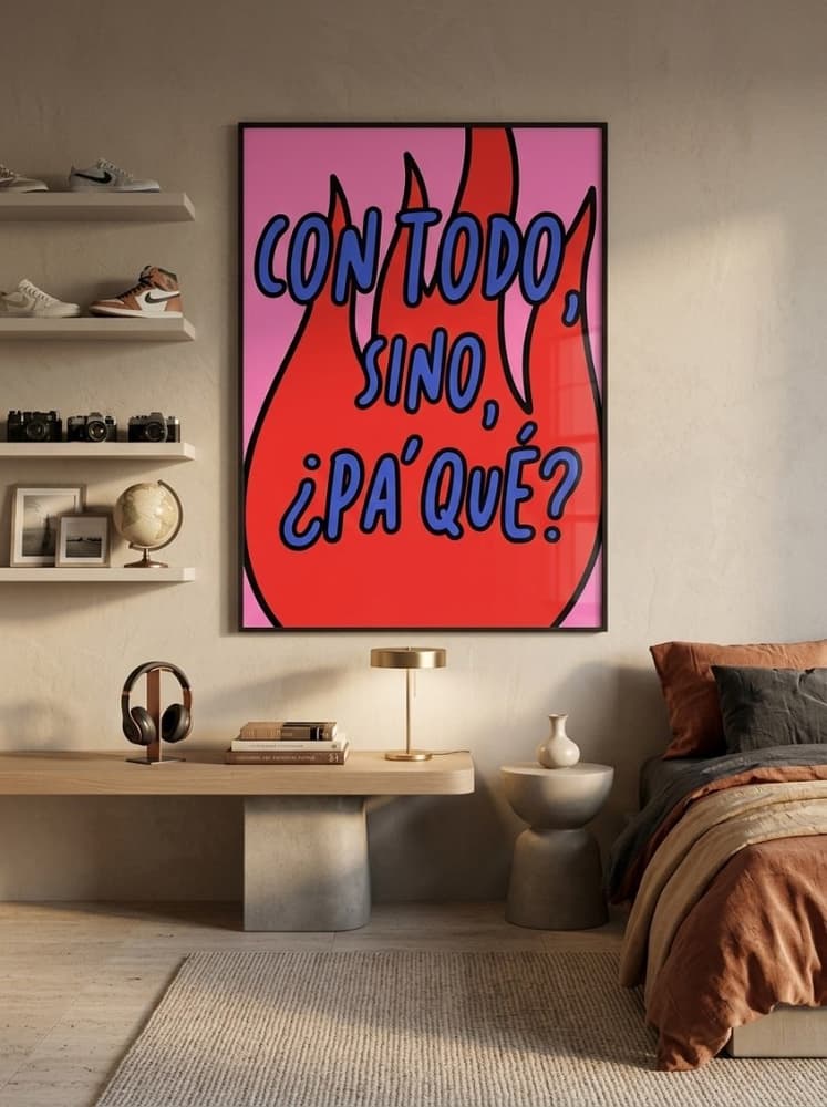 CON TODO, SINO, ¿PÁ QUÉ?