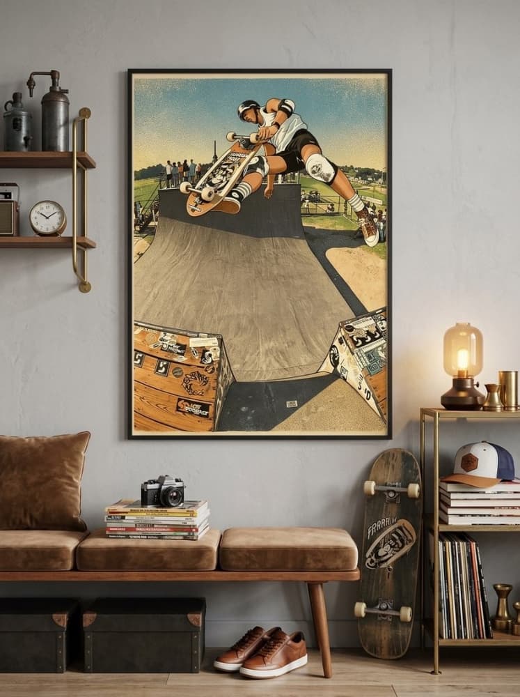 Rob Roskopp Fakie Thruster Over Channel Mt Trashmore 1986