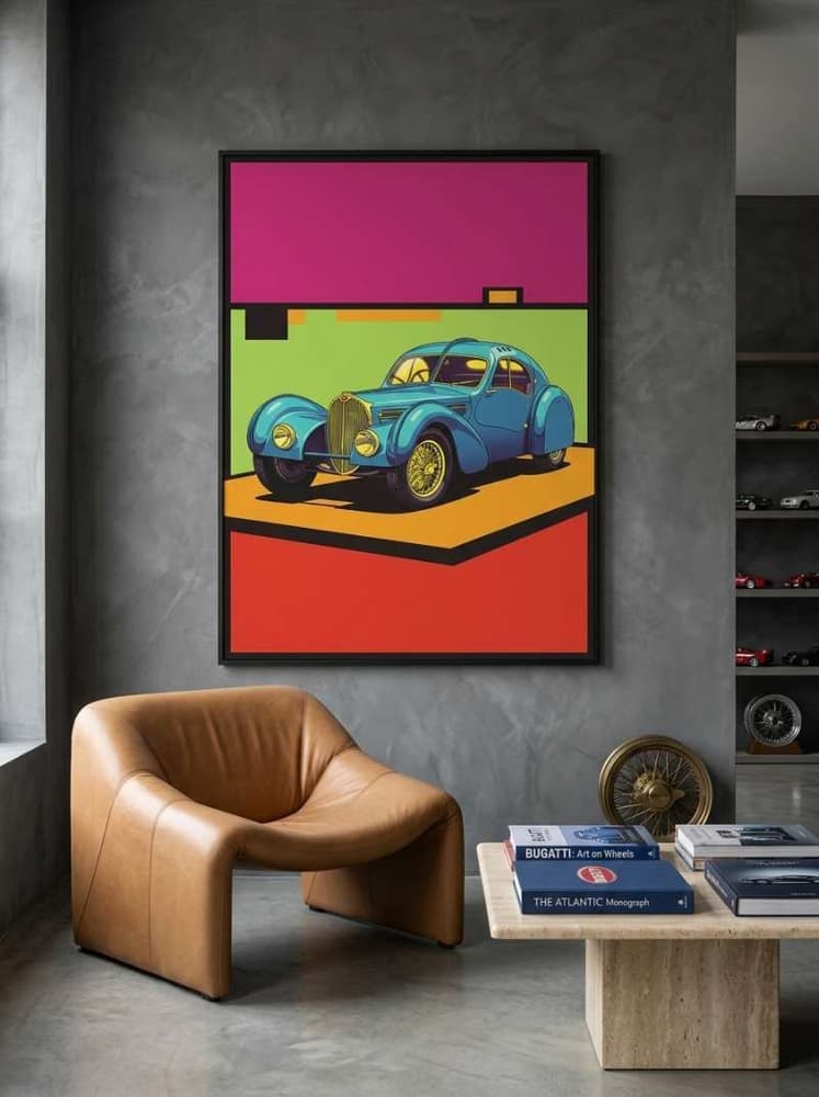 1936 Bugatti Type 57 Sc Coupe Atlantic