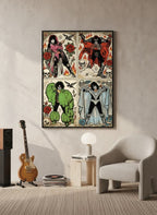 Kiss pop art
