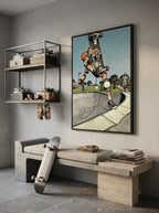 Tony Hawk Del Mar Skate Ranch Footplant Circa 1982 Photograph