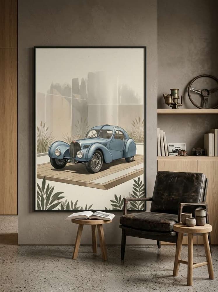 1936 Bugatti Type 57 Sc Coupe Atlantic