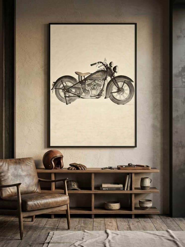 1934 Indian Sport Scout 0
