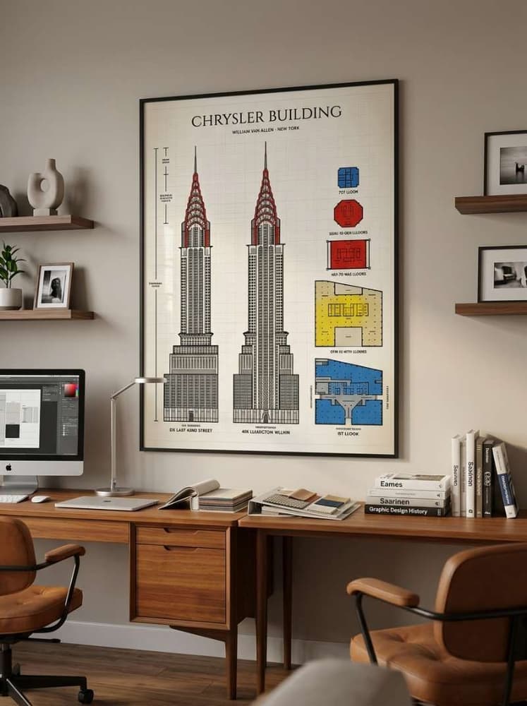 he Chrysler Building, New York, NY